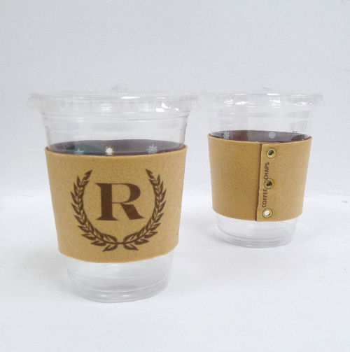 Coffee Chaps: Personalized - Outback - Laurel Monogram (CC1119)